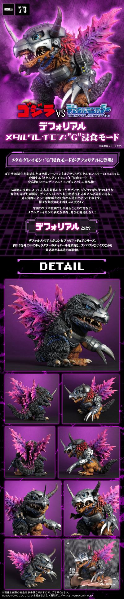 Q版拟真系列 机械暴龙兽 G细胞侵蚀形态