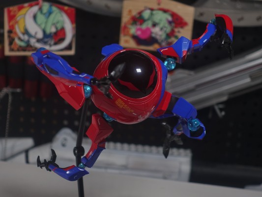 SV-Action 蜘蛛侠：平行宇宙 潘妮·帕克 与 蜘蛛机甲