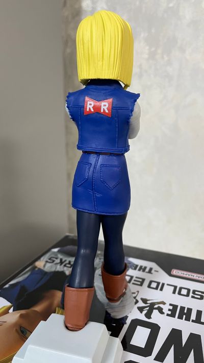 龙珠Z SOLID EDGE WORKS 出阵系列 人造人18号