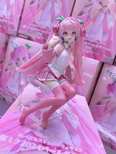 初音未来 压泡面人偶-樱花未来2024 珠光款-