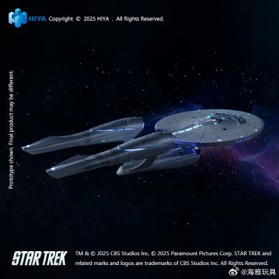 REPLICAart系列 星际迷航2009 联邦星舰进取号 NCC-1701