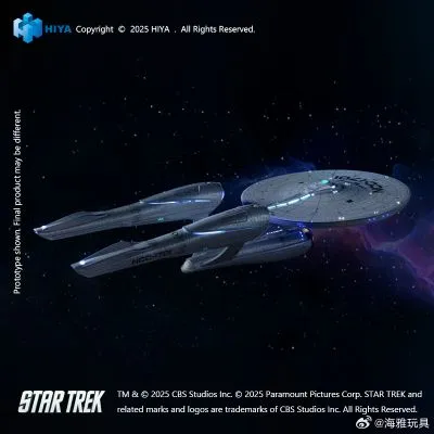 REPLICAart系列 星际迷航2009 联邦星舰进取号 NCC-1701