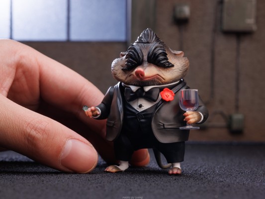 疯狂动物城 大先生 可动人偶