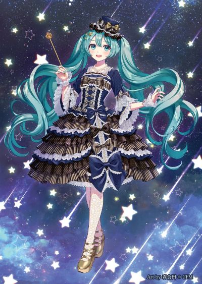 初音未来 流星时尚风格