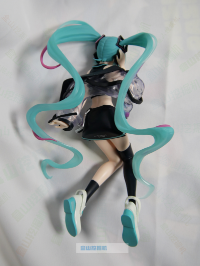 初音未来 压泡面人偶-炫彩科技款-