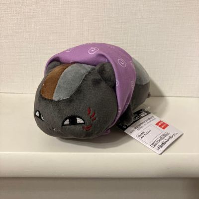 夏目友人帐 猫咪老师和黑猫 出行毛绒玩偶