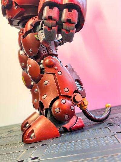 战锤40000 机械修会 装备怒焰喷火器的卡斯特兰机器人