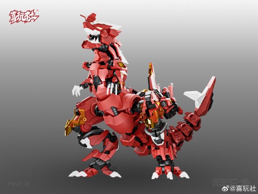 羽王龙 拼装机甲模型