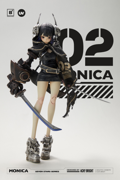 Seven Stars系列 1/6 收藏级可动人偶 02号Monica