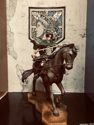 一番赏 进击的巨人 ～壁外调査女型捕缚作戦～ 进击的巨人 リヴァイ 骑马手办 