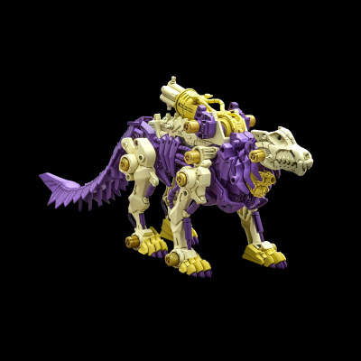 索斯机兽系列  加特林狐狸 泡狐龙形态