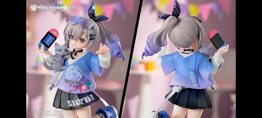 RISE UP+系列 崩坏：星穹铁道 小不点猫猫系列手办-银狼