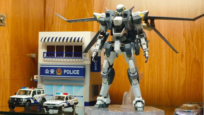 HG 全金属狂潮 Invisible Victory ARX-7 强弩 Ver.IV（紧急展开助推器装备式样）