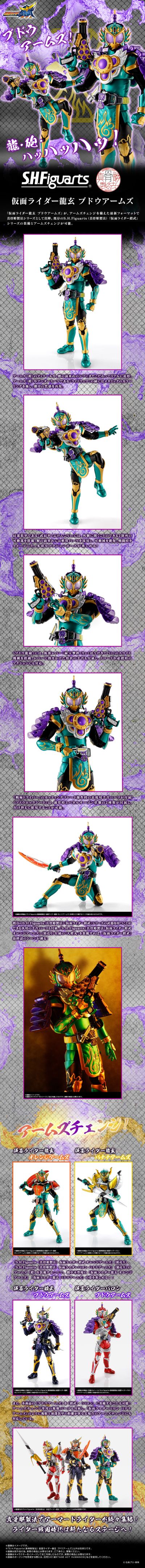 S.H.Figuarts（真骨雕制法）假面骑士龙玄 葡萄武装