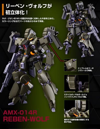 HG  1/144 重生飙狼（Z高达外传 RE-BOOT版）