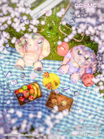 QOSMOS 铁甲小宝系列 蟑螂恶霸+蝎子莱莱 樱花