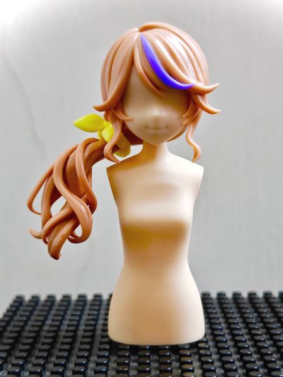 创彩少女庭园 自由搭配假发 侧马尾