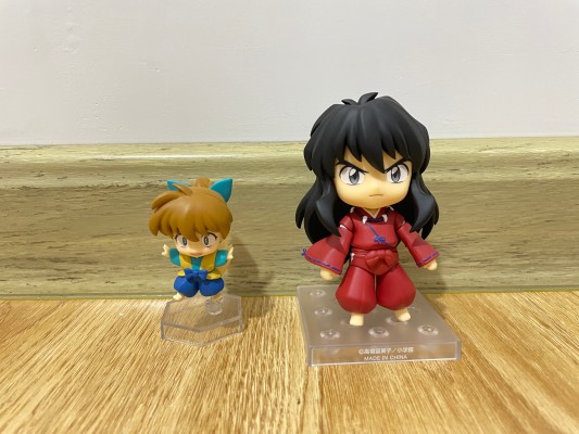 粘土人#2531 夜叉 犬夜叉 新月之日 与 七宝