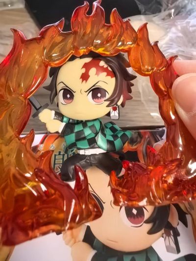 掌中人偶精细版 鬼灭之刃 灶门炭治郎与宇髓天元  灶门炭治郎 火之神神乐 碧罗之天