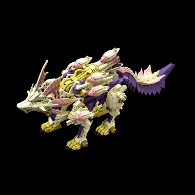 索斯机兽系列  加特林狐狸 泡狐龙形态