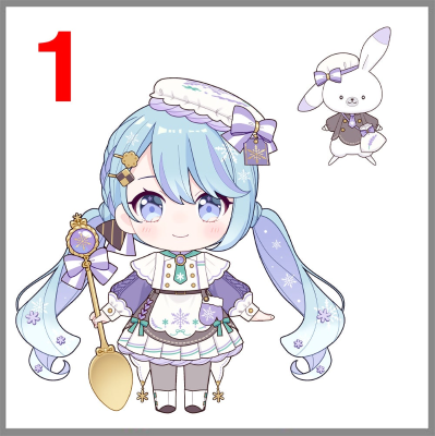 粘土人 雪未来 Sweet Snow