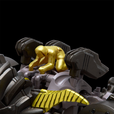 索斯机兽系列 格斗金刚 金狮子形态