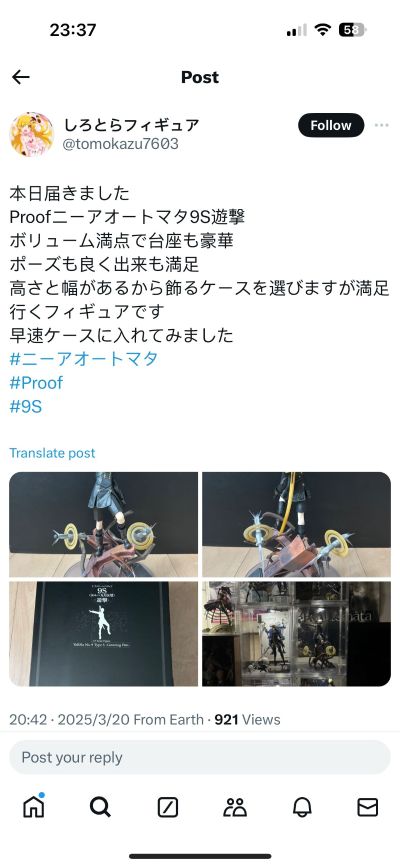 尼尔：自动人形（动画版） 9S（寄叶九号S型）-游击-