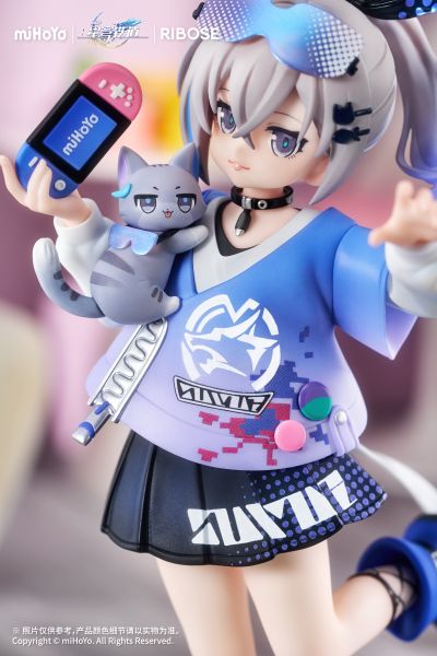 RISE UP+系列 崩坏：星穹铁道 小不点猫猫系列手办-银狼