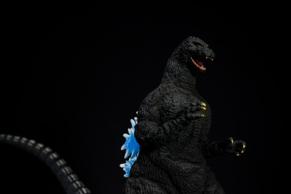 东宝30cm系列 酒井裕司造型杰作 哥斯拉大战王者基多拉 哥斯拉(1991) 网走市激斗！哥斯拉商店限定 放射热线版