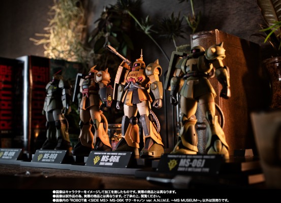 ROBOT魂 ＜机动战士系列＞ MS-06K 扎古加农 剧中版 ～机动战士博物馆～