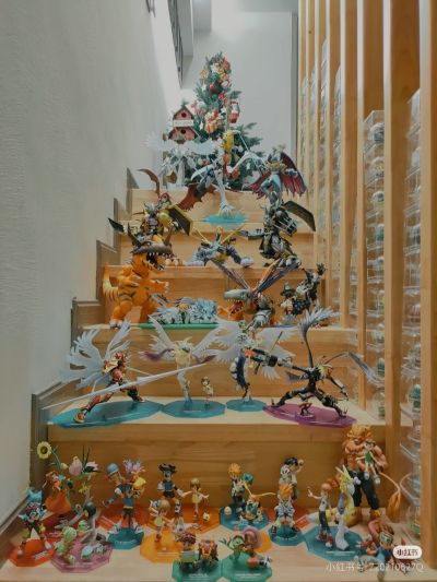 G.E.M. 数码暴龙大冒险 02 一乗寺 贤&リーフモン&ミノモン&ワームモン 