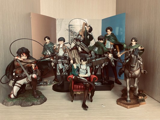 PM 手办 进击的巨人 利威尔