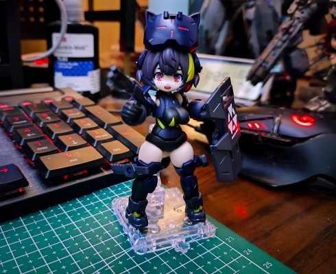 桌面军队 N-212d 泰坦尼娅系列 德尔塔(强袭装备 夜间战式样)