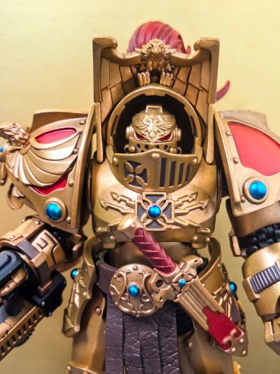 战锤:荷鲁斯叛乱 禁军军团 天鹰终结者小队 配备炼狱火矛的天鹰终结者