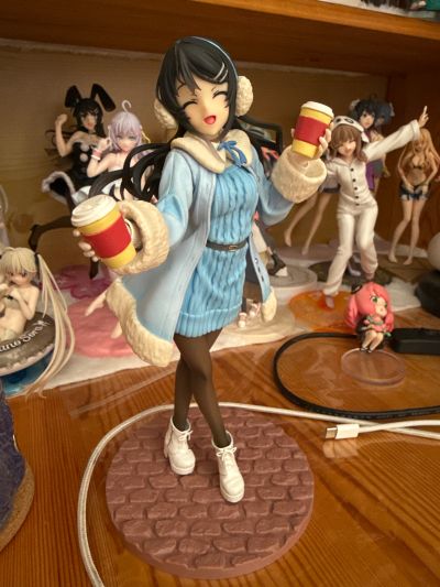 TAITO抽彩 青春猪头少年不会梦到红书包女孩 双倍快乐奖（WH奖） 樱岛麻衣 专属插画造型  表情替换版