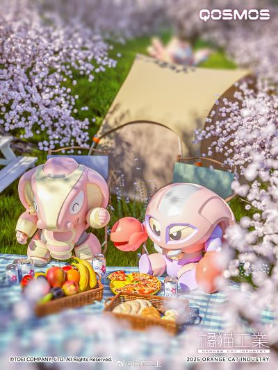 QOSMOS 铁甲小宝系列 蟑螂恶霸+蝎子莱莱 樱花