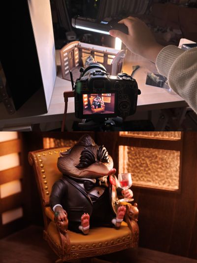 疯狂动物城 大先生 可动人偶