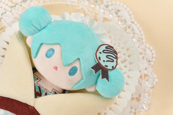 虚拟歌手系列01 初音未来 松软系列 可丽饼玩偶吊饰 A/B/C