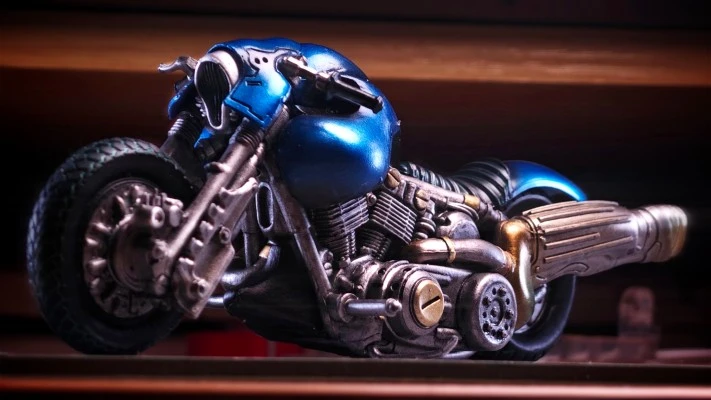 Blue Hakaida Bike
