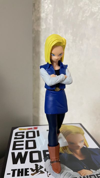 龙珠Z SOLID EDGE WORKS 出阵系列 人造人18号