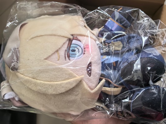 蔚蓝档案 Chocopuni 毛绒玩偶 尾刃康娜/中务桐乃/合欢垣吹雪