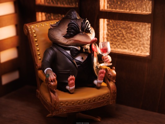 疯狂动物城 大先生 可动人偶