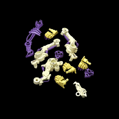 索斯机兽系列  加特林狐狸 泡狐龙形态