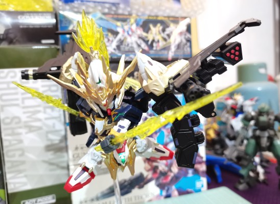 SDW HEROES SD高达世界 群英集 龙骑士传说 赵云00高达 指挥官组件