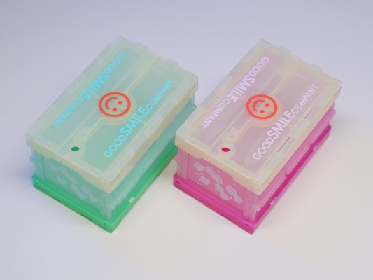 粘土人配件系列 折叠收纳箱 奶油密瓜汽水 / 奶油莓子汽水 / 马里布01 / 马里布02