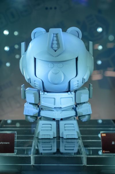 布鲁可积木人  布朗熊x变形金刚 联名新品