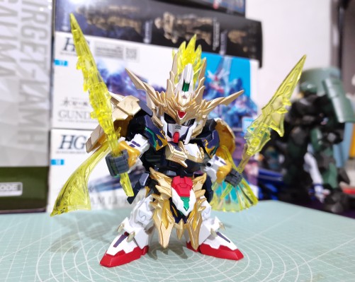 SDW HEROES SD高达世界 群英集 龙骑士传说 赵云00高达 指挥官组件