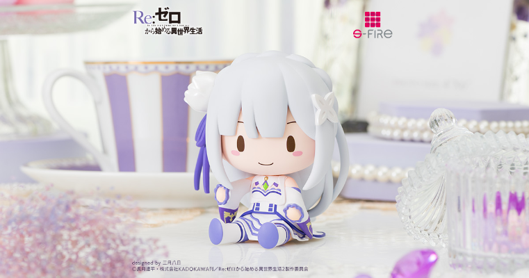 Fuwa Petit Q版玩偶  Re：从零开始的异世界生活 爱蜜莉雅