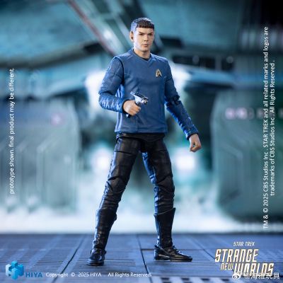极致迷你系列 星际迷航：奇异新世界 史波克 可动人偶