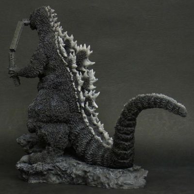 东宝30厘米系列 哥斯拉1954 初代哥斯拉“咬电车版”少年ric限定版